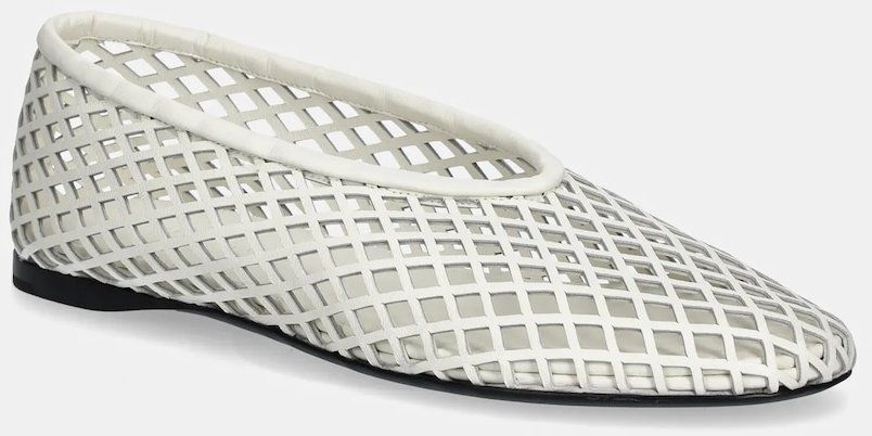 Kožené balerínky Proenza Schouler Tee béžová farba, SH251015A