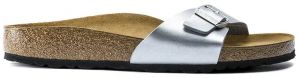 Šľapky Birkenstock Madrit dámske, strieborná farba