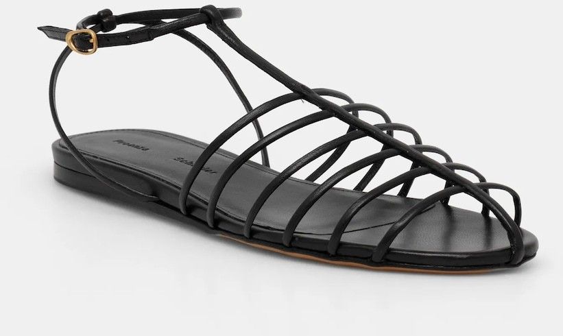 Sandále Proenza Schouler Tee dámske, čierna farba, SH251004