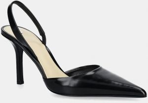 Kožené lodičky Proenza Schouler Slash čierna farba, SH251001