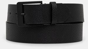 Kožený opasok Calvin Klein Jeans pánsky, čierna farba, LV04G7015G