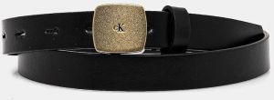 Kožený opasok Calvin Klein Jeans dámsky, čierna farba, LV04K7007G