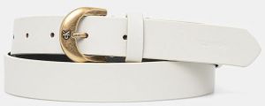 Kožený opasok Calvin Klein Jeans dámsky, béžová farba, LV04K7009G