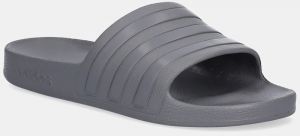 Šľapky adidas Adilette Aqua dámske, šedá farba, JP5184