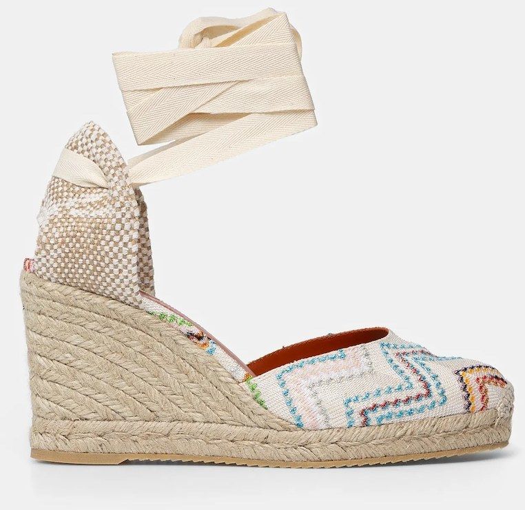 Espadrilky Missoni Eva 80 viac farieb, na kline, MWB008_081