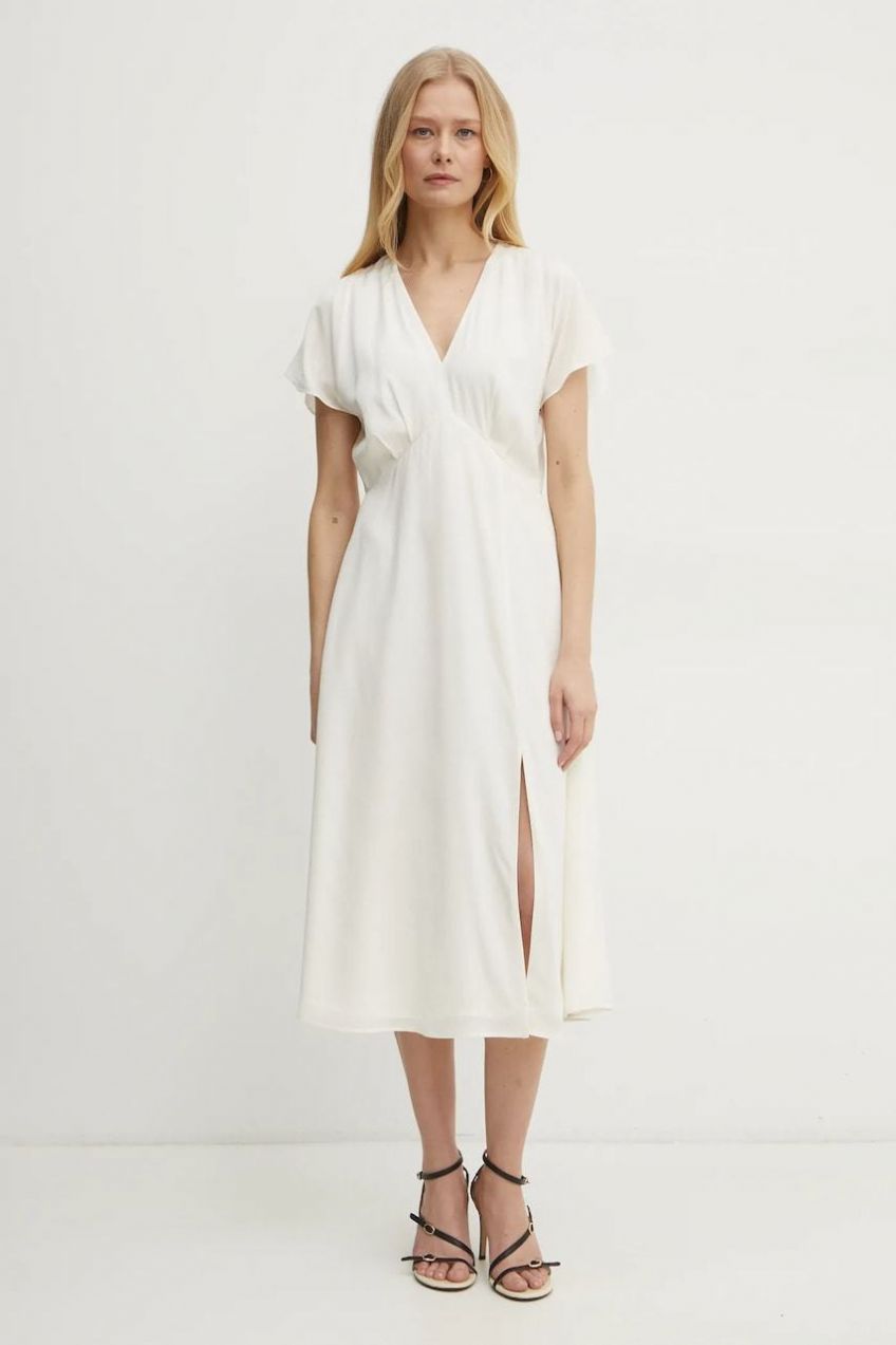 Hodvábne šaty BOSS