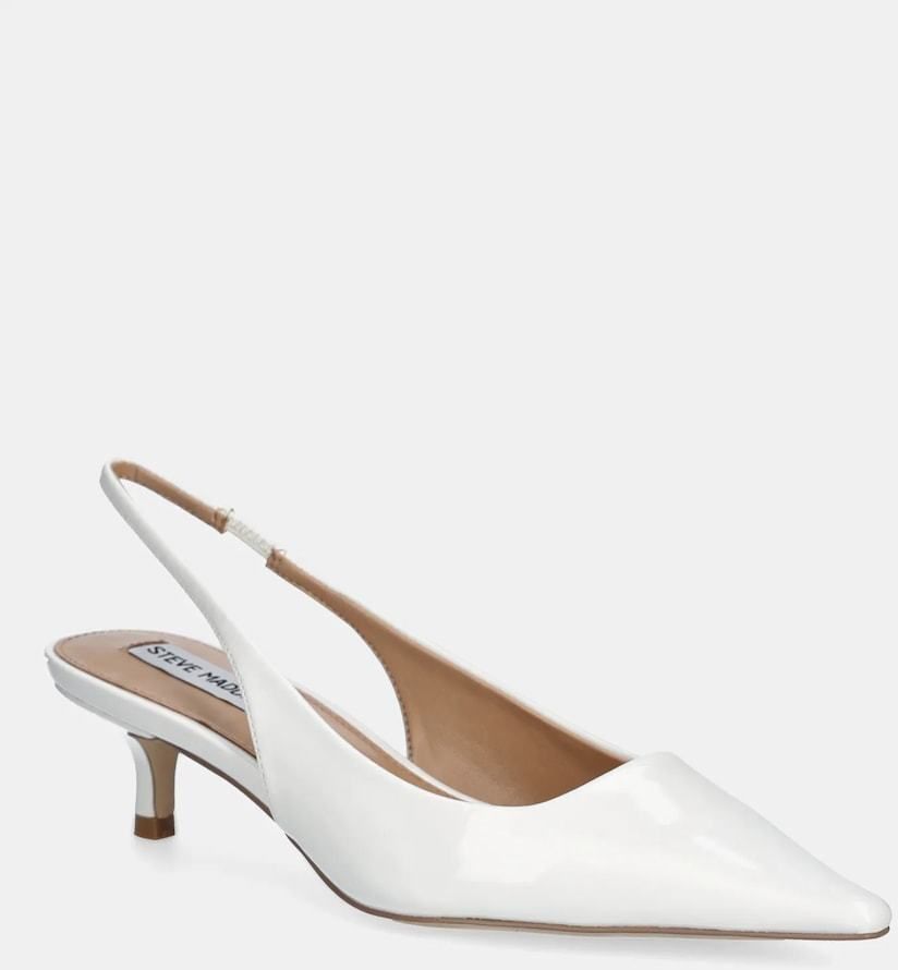 Lodičky Steve Madden Kari biela farba, SM11003377