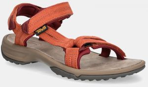 Sandále Teva Terra Fi Lite Suede 1124035.LNG-mlc, dámske, oranžová farba
