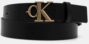Opasok Calvin Klein Jeans dámsky, čierna farba, LV04K7002G