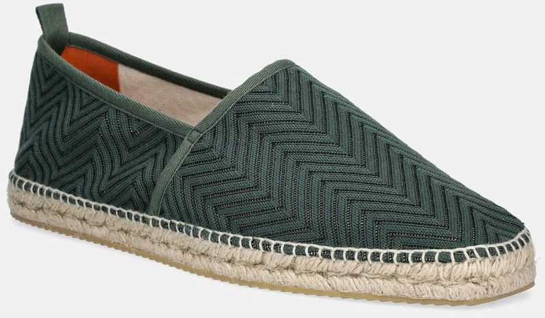 Espadrilky Missoni Corfu zelená farba, MMB001_033