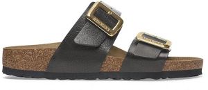 Šľapky Birkenstock Sydney Graceful Cushion Buckle dámske, čierna farba, 1029457