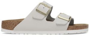 Nubukové šľapky Birkenstock Arizona biela farba, 1029475