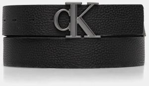 Obojstranný opasok Calvin Klein Jeans pánsky, čierna farba, LV04G7002G