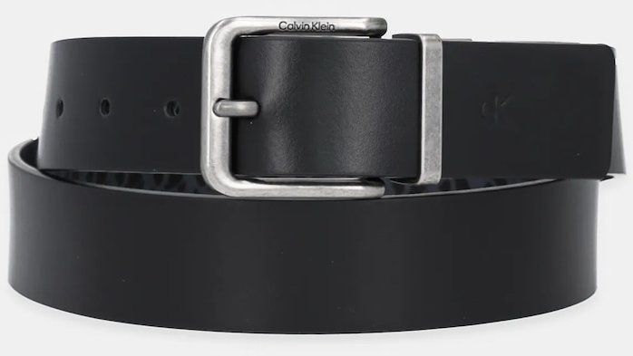 Obojstranný opasok Calvin Klein Jeans pánsky, čierna farba, LV04G7029G