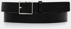Kožený opasok Calvin Klein dámska, čierna farba, K60K612923