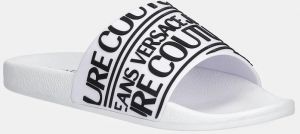 Šľapky Versace Jeans Couture pánske, biela farba, 78YA3SQ1 71352 003
