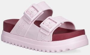 Šľapky Melissa COZY M LOVER PLATFORM AD dámske, ružová farba, na platforme, M.35977.BF907