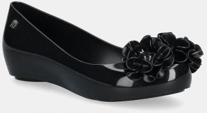 Baleríny Melissa ULTRAGIRL SPRINGTIME čierna farba, M 35706