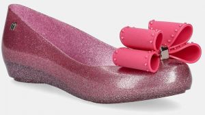 Baleríny Melissa MELISSA ULTRAGIRL CLASSIC BOW AD ružová farba, M 35965.BC919