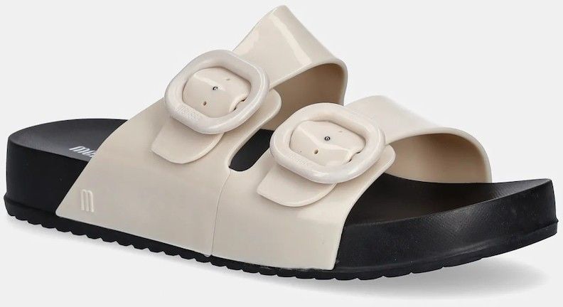 Šľapky Melissa MELISSA COZY SLIDE AD dámske, béžová farba, M 33913.BG167