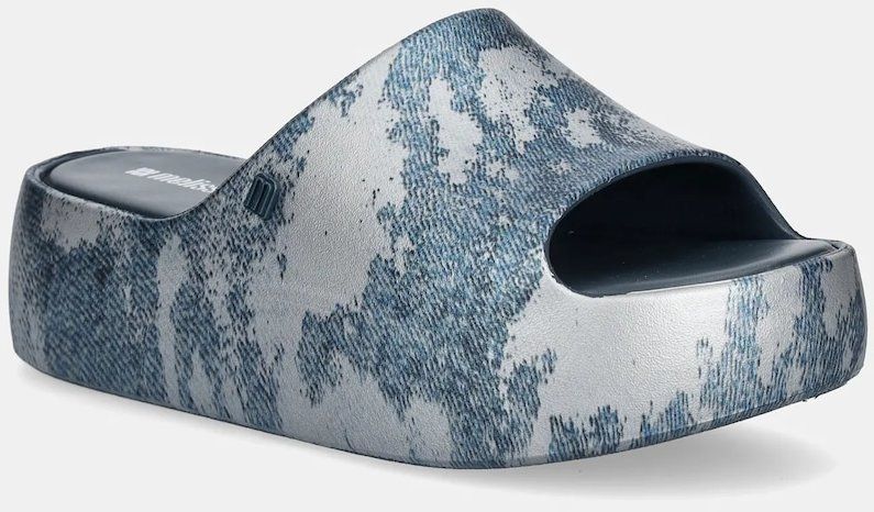Šľapky Melissa FREE PLATFORM SLIDE DENIM dámske, na platforme, M 36149