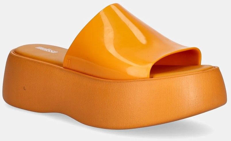 Šľapky Melissa Becky dámske, oranžová farba, na platforme, M 32818.AO458