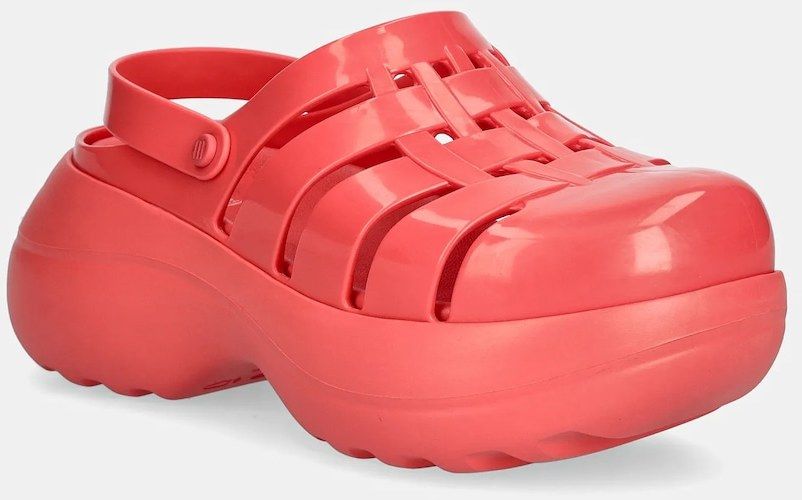 Šľapky Melissa MELISSA POSSESSION HYPE AD dámske, oranžová farba, na platforme, M.32960.01361