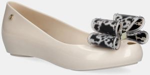 Baleríny Melissa MELISSA ULTRAGIRL CLASSIC BOW AD béžová farba, M 35965.BC901