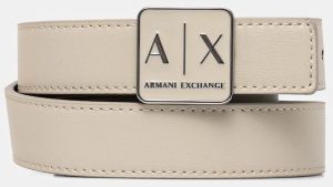 Obojstranný opasok Armani Exchange dámsky, čierna farba, XW000302 AF12038