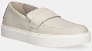 Kožené mokasíny Calvin Klein MOCCASIN LTH UNLINED hnedá farba, HM0HM01813
