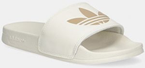 Šľapky adidas Originals Adilette Lite dámske, béžová farba, JQ2581