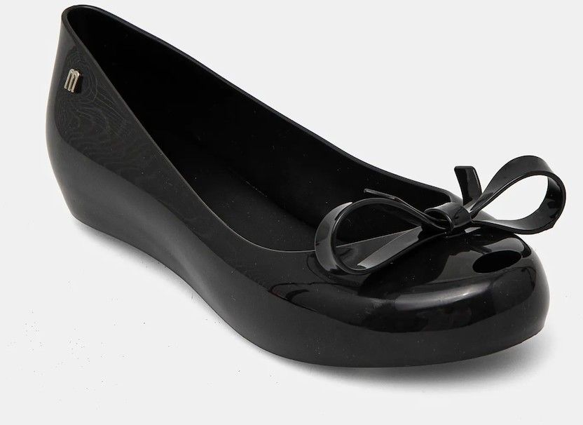 Baleríny Melissa MELISSA ULTRAGIRL BOW III AD čierna farba, M 33891.AM781