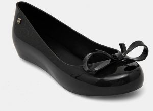 Baleríny Melissa MELISSA ULTRAGIRL BOW III AD čierna farba, M 33891.AM781