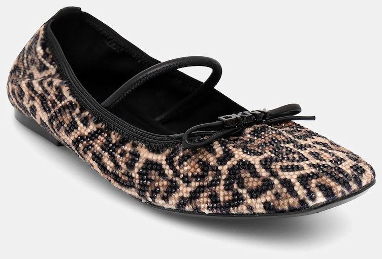 Baleríny Dkny Dale béžová farba, K1577448