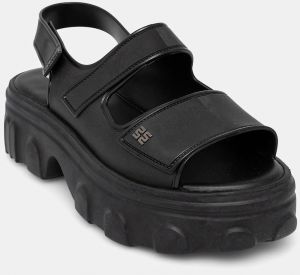 Sandále Melissa MELISSA ELLA MOVE AD dámske, čierna farba, na platforme, M 36150.BH670