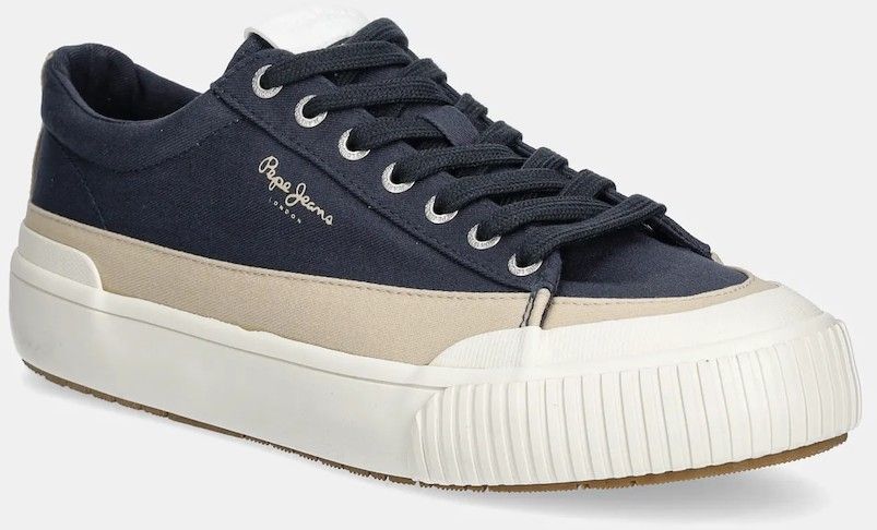Tenisky Pepe Jeans BEN WASH M tmavomodrá farba, PMS31075