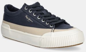Tenisky Pepe Jeans BEN WASH M tmavomodrá farba, PMS31075