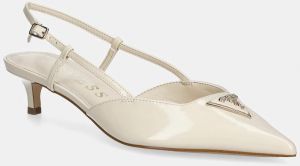 Lodičky Guess JESSON2 béžová farba, FLJSS2 PAF05