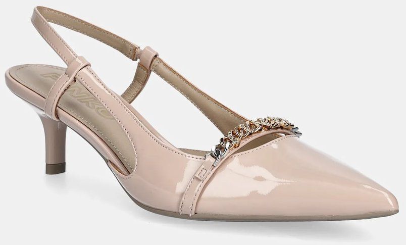 Lodičky Pinko Gloria béžová farba, SD0251 E002 W4E