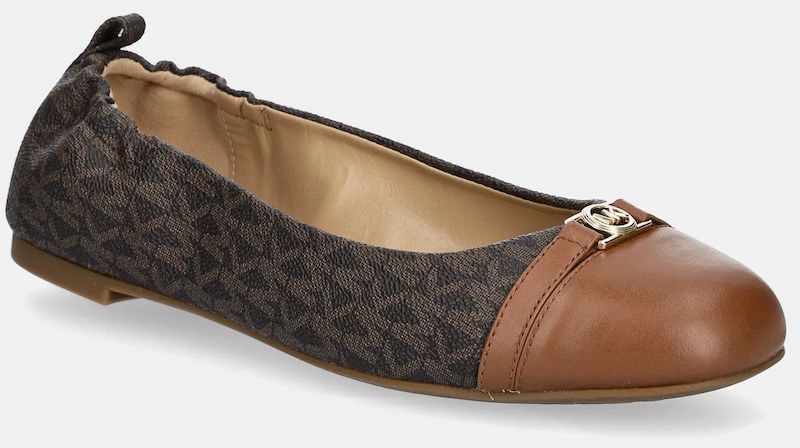Baleríny MICHAEL Michael Kors Mandy hnedá farba, 40S5MAFP1B.227