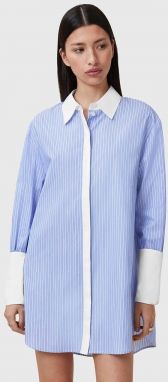 Bavlnené šaty AllSaints ALBER mini, oversize, W250DC