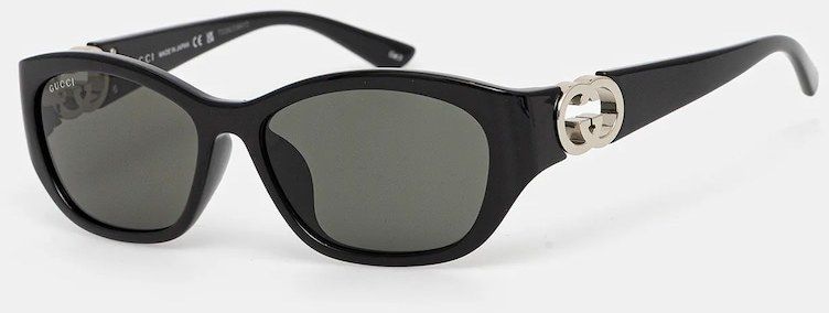 Slnečné okuliare Gucci dámske, čierna farba, GG1826SK