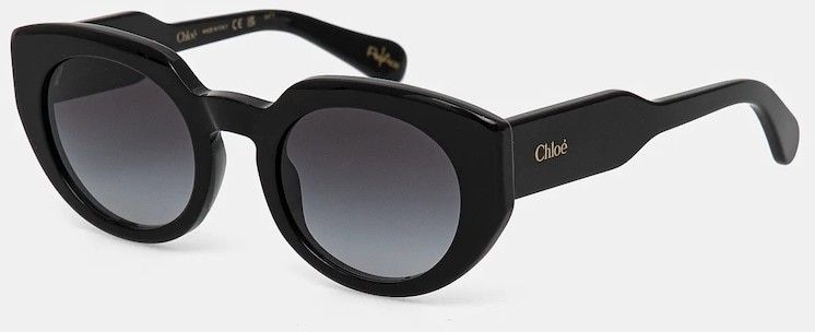 Slnečné okuliare Chloé dámske, čierna farba, CH0311S