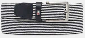 Opasok Tommy Hilfiger pánsky, tmavomodrá farba, AM0AM13354