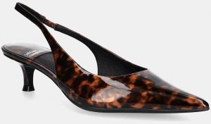 Lodičky Jeffrey Campbell Persona hnedá farba, JC-1256-1-30