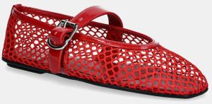 Baleríny Jeffrey Campbell Aerate červená farba, JC-1704-1-4