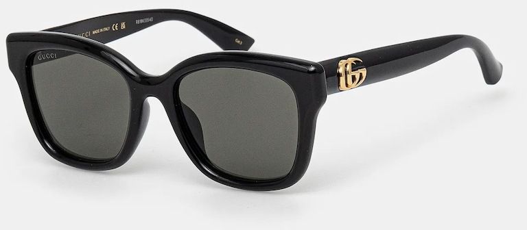 Slnečné okuliare Gucci dámske, čierna farba, GG1830SK