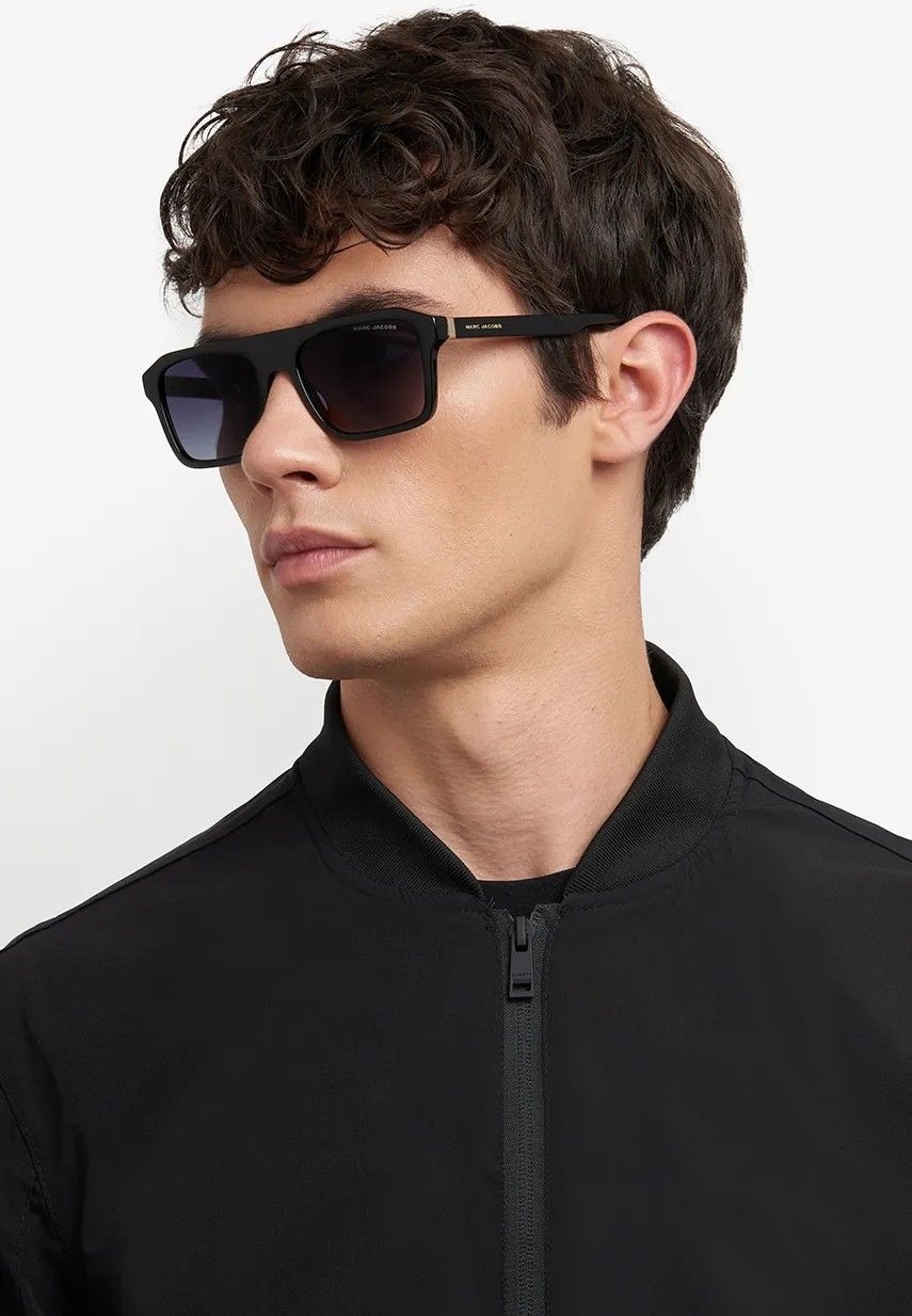 Slnečné okuliare Marc Jacobs pánske, čierna farba, MARC 789/S