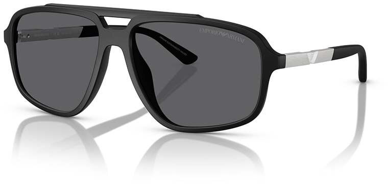 Slnečné okuliare Emporio Armani pánske, čierna farba, 0EA4236U