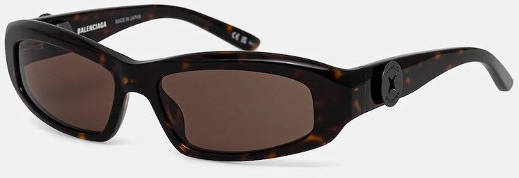 Slnečné okuliare Balenciaga pánske, oranžová farba, BB0408S